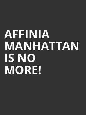 Affinia Manhattan is no more